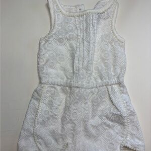 OshKosh B'gosh White Lace Romper